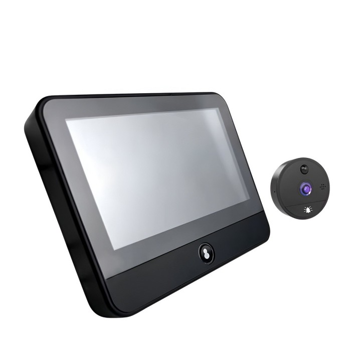 Mirilla Digital Inteligente Wifi Pantalla 4.3 1080p App Tuya