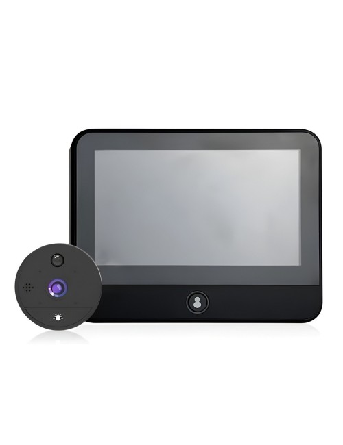 Mirilla Digital Inteligente Wifi Pantalla 4.3 1080p App Tuya