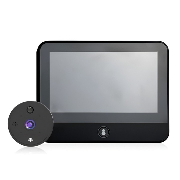 Mirilla Digital Inteligente Wifi Pantalla 4.3 1080p App Tuya