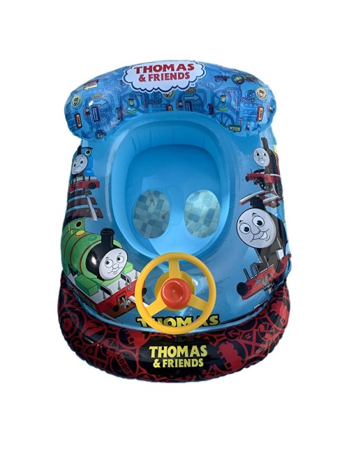 Flotador Inflable Para Bebé Con Diseño De Tren Y Volante