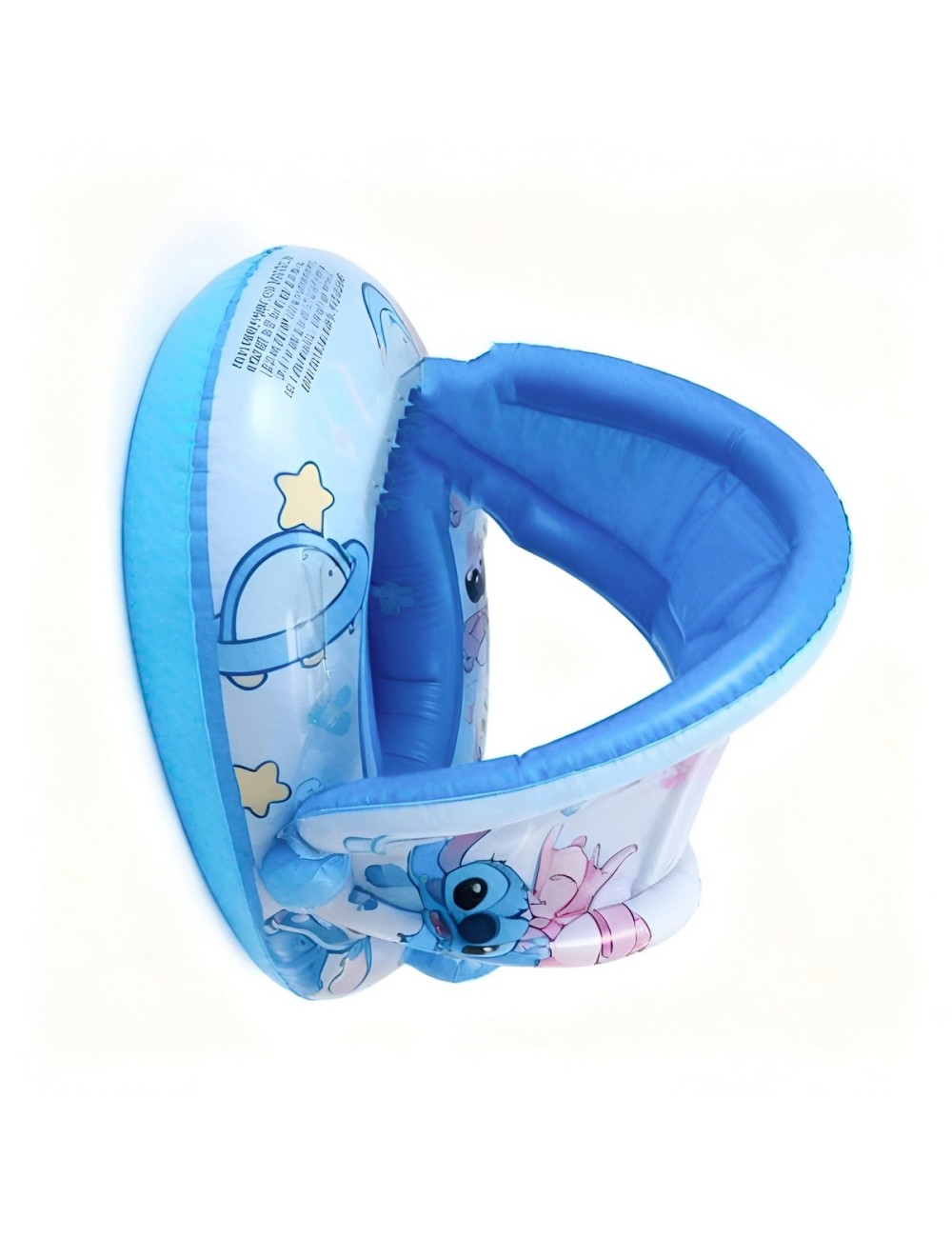 Flotador Inflable Para Bebé Techo Protector Diseño Animado