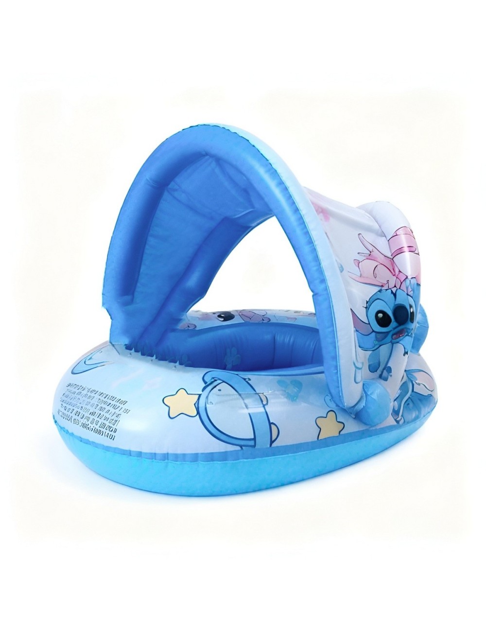 Flotador Inflable Para Bebé Techo Protector Diseño Animado