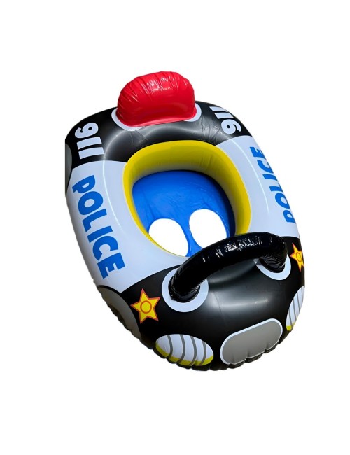 Flotador Inflable Barca Patrulla Policía Niños Bebé