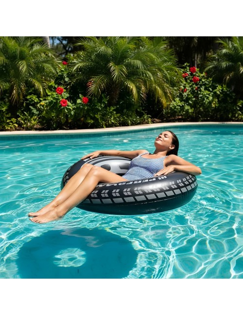 Inflable Dona Rueda De Neumático Gigante Alberca Playa 90cm
