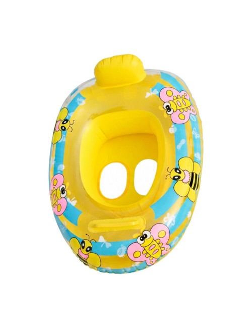 Flotador Inflable Barca Asiento Bebé Abeja Mariposa Abejita