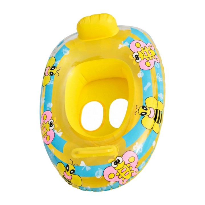 Flotador Inflable Barca Asiento Bebé Abeja Mariposa Abejita