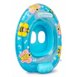 Flotador Inflable Barca Asiento Bebé Abeja Mariposa Abejita