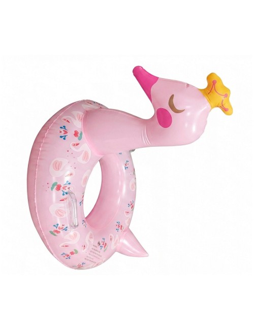 Flotador Inflable Infantil Con Asiento Y Mangos Diseños Top