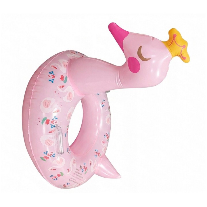 Flotador Inflable Infantil Con Asiento Y Mangos Diseños Top