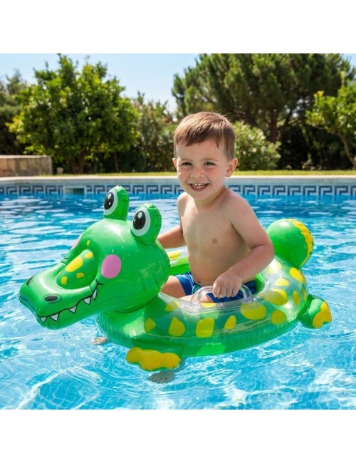 Flotador Inflable Infantil Con Asiento Y Mangos Diseños Top