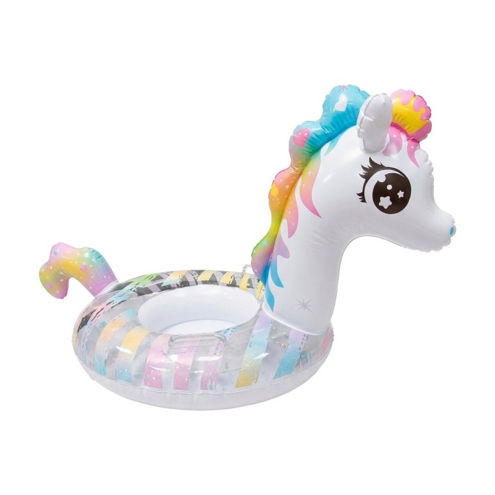 Flotador Inflable Infantil Con Asiento Y Mangos Diseños Top
