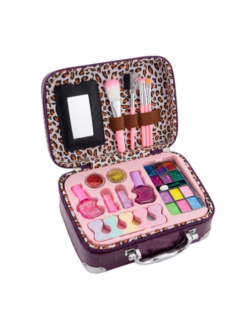 Set Maquillaje Infantil Maletín Profesional Niñas Lavable