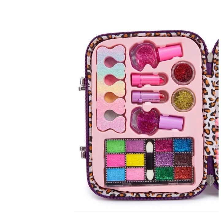 Set Maquillaje Infantil Maletín Profesional Niñas Lavable