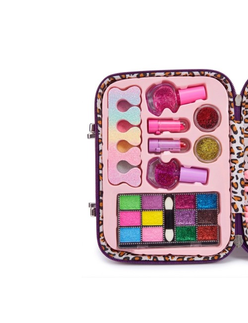Set Maquillaje Infantil Maletín Profesional Niñas Lavable