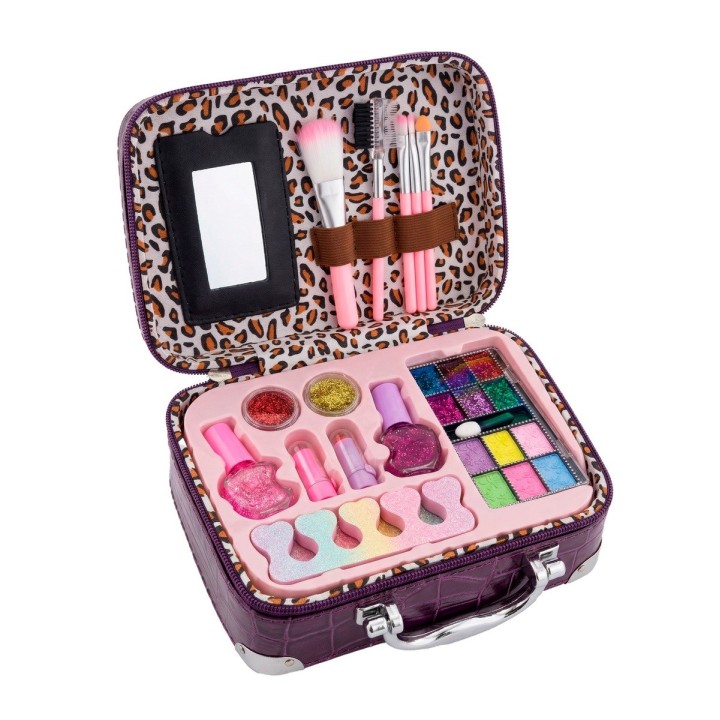 Set Maquillaje Infantil Maletín Profesional Niñas Lavable