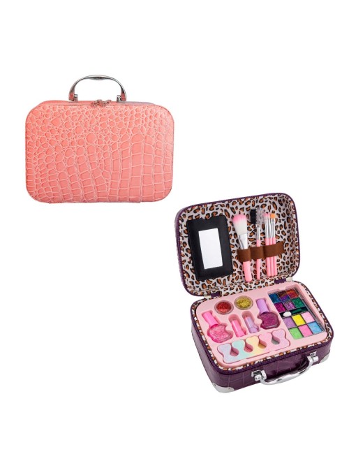 Set Maquillaje Infantil Maletín Profesional Niñas Lavable