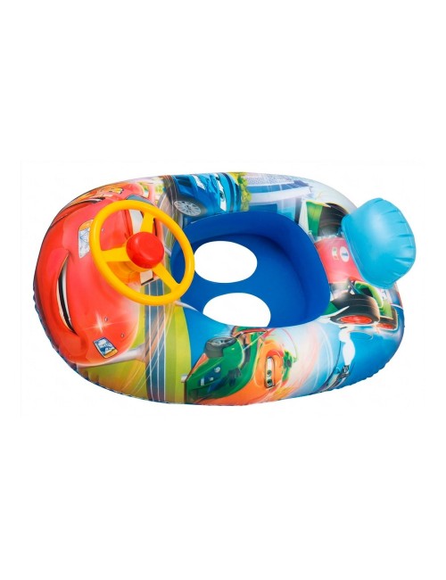 Flotador Inflable Barca Con Timón Para Niños Diseños Figuras