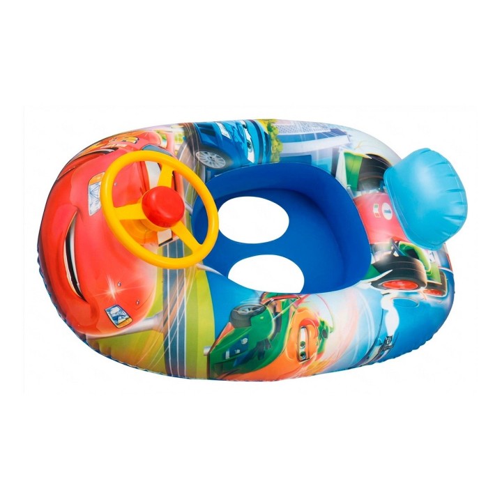 Flotador Inflable Barca Con Timón Para Niños Diseños Figuras
