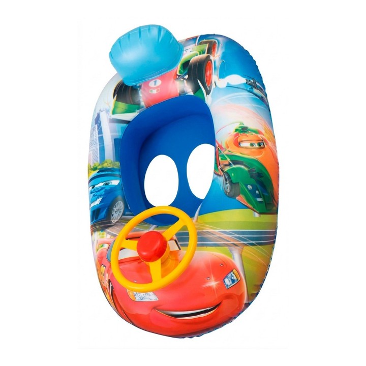 Flotador Inflable Barca Con Timón Para Niños Diseños Figuras