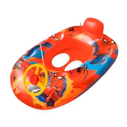 Flotador Inflable Barca Con Timón Para Niños Diseños Figuras