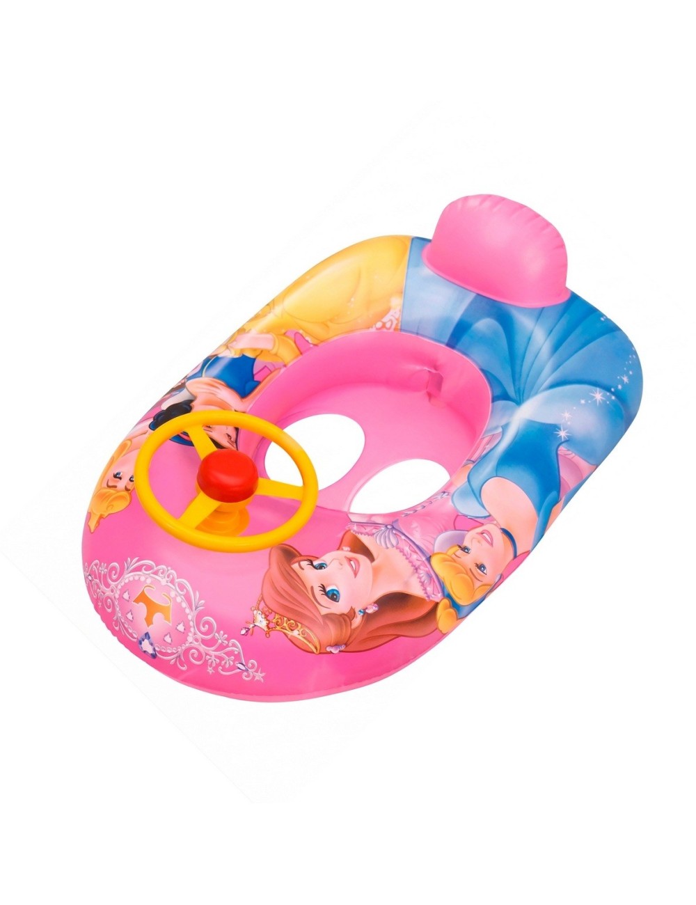 Flotador Inflable Barca Con Timón Para Niños Diseños Figuras