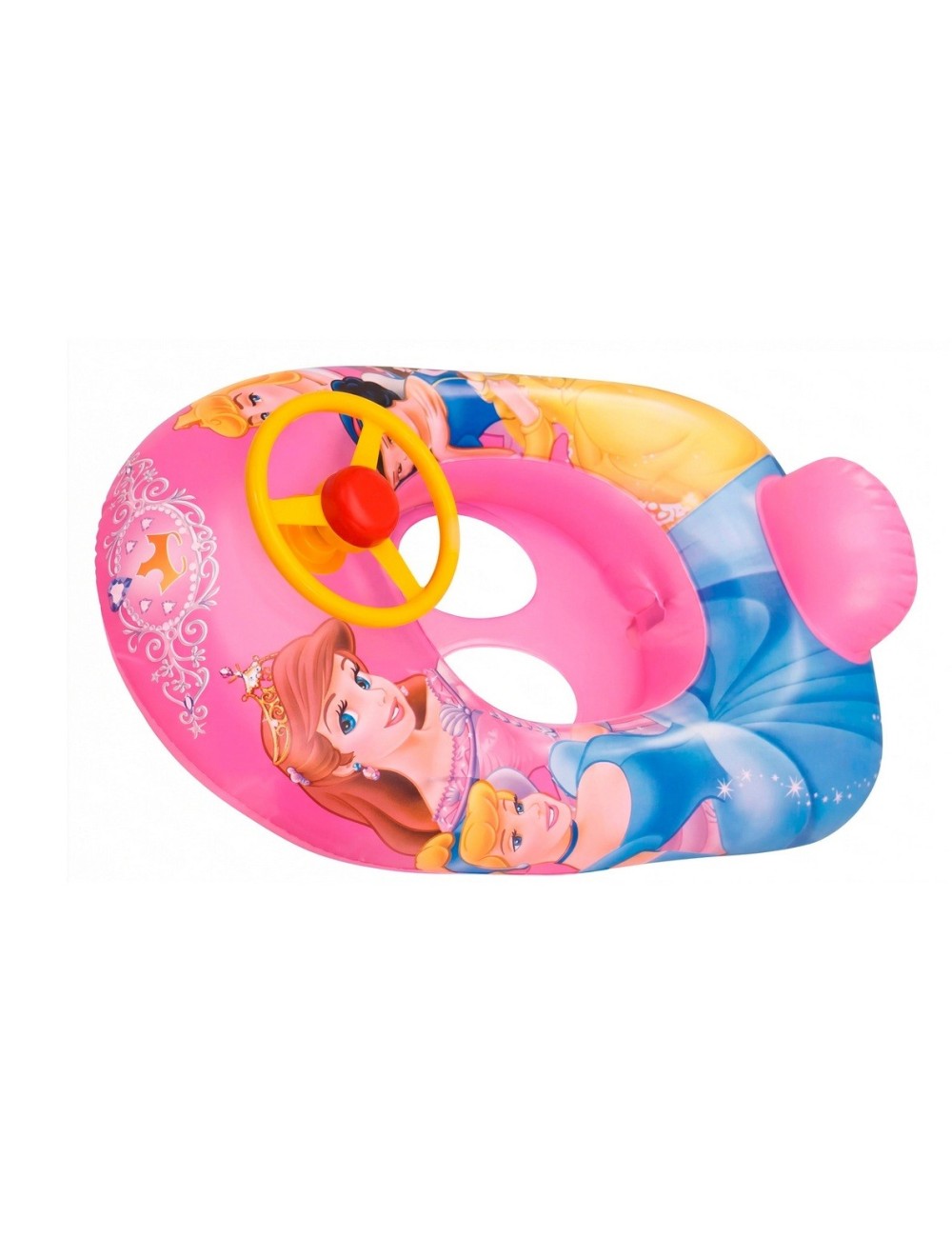 Flotador Inflable Barca Con Timón Para Niños Diseños Figuras