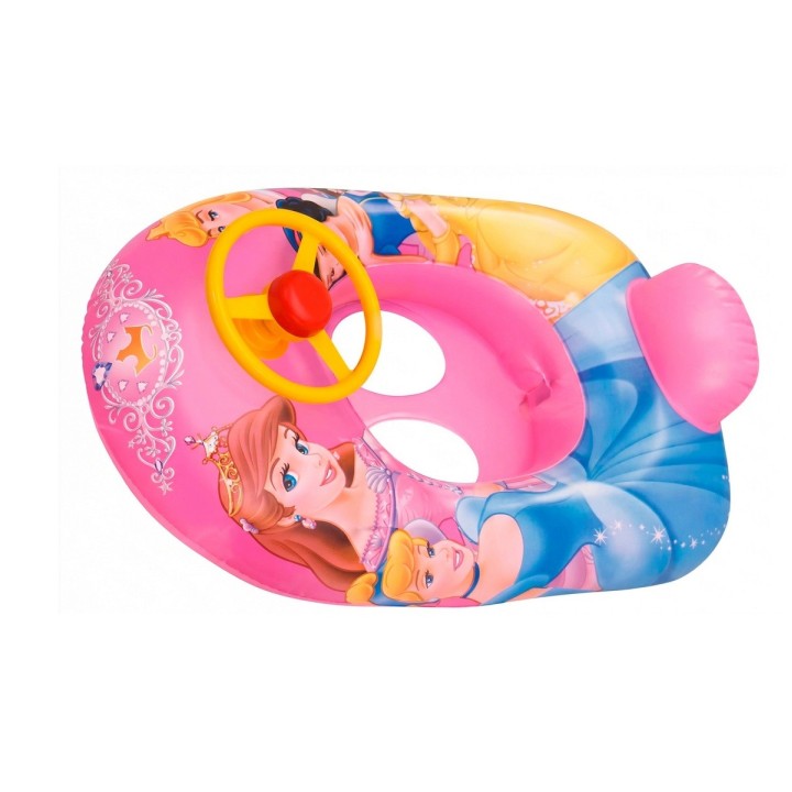 Flotador Inflable Barca Con Timón Para Niños Diseños Figuras