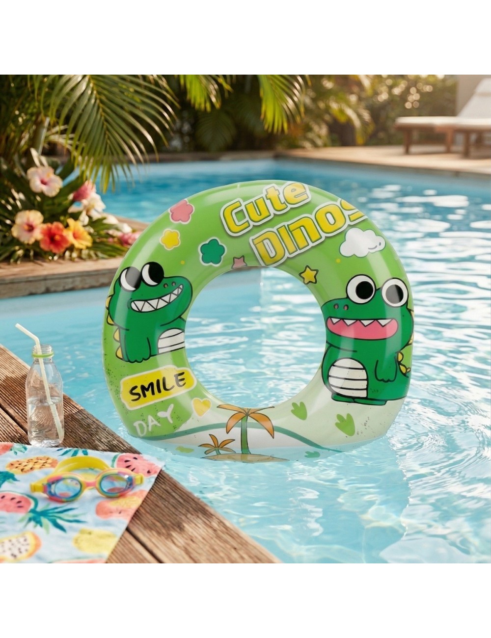 Flotador Inflable Infantil Dona Alberca Diseños Tematicos
