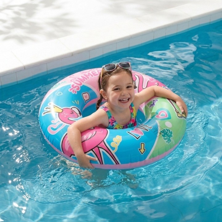 Flotador Inflable Infantil Dona Alberca Diseños Tematicos