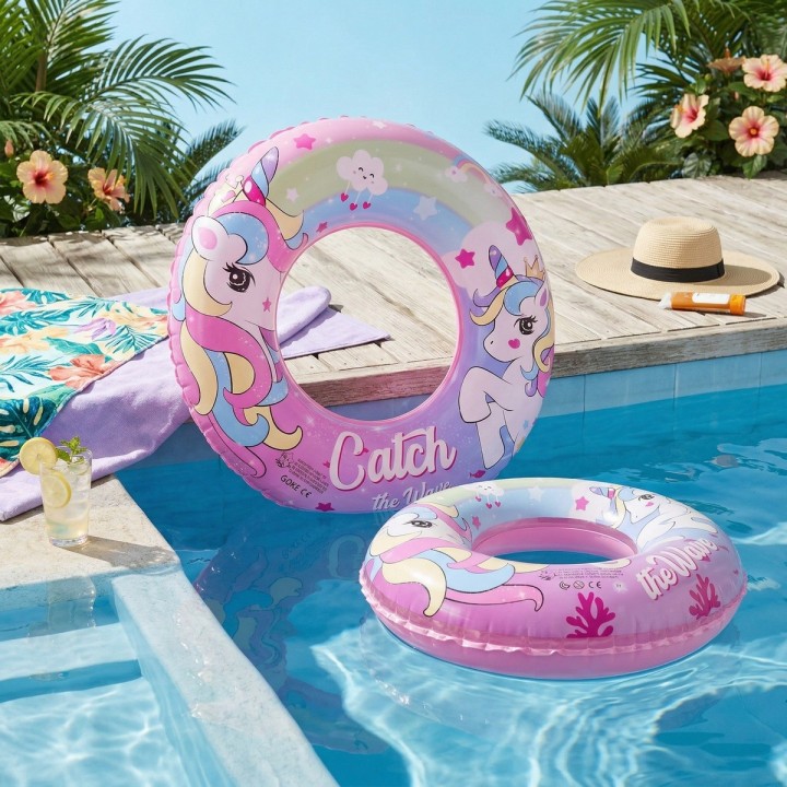 Flotador Inflable Infantil Dona Alberca Diseños Tematicos