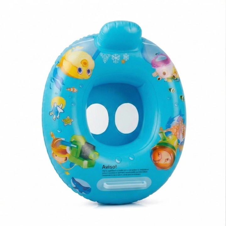 Flotador Inflable Para Bebé Con Asiento Y Respaldo Seguro