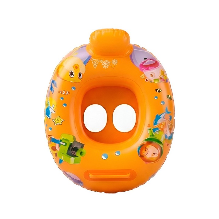 Flotador Inflable Para Bebé Con Asiento Y Respaldo Seguro