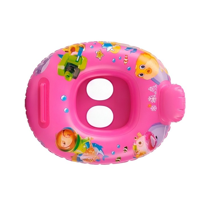 Flotador Inflable Para Bebé Con Asiento Y Respaldo Seguro