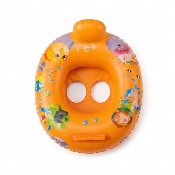 Flotador Inflable Para Bebé Con Asiento Y Respaldo Seguro