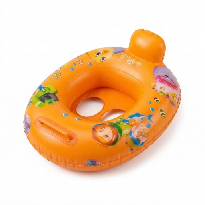 Flotador Inflable Para Bebé Con Asiento Y Respaldo Seguro