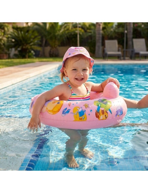 Flotador Inflable Para Bebé Con Asiento Y Respaldo Seguro