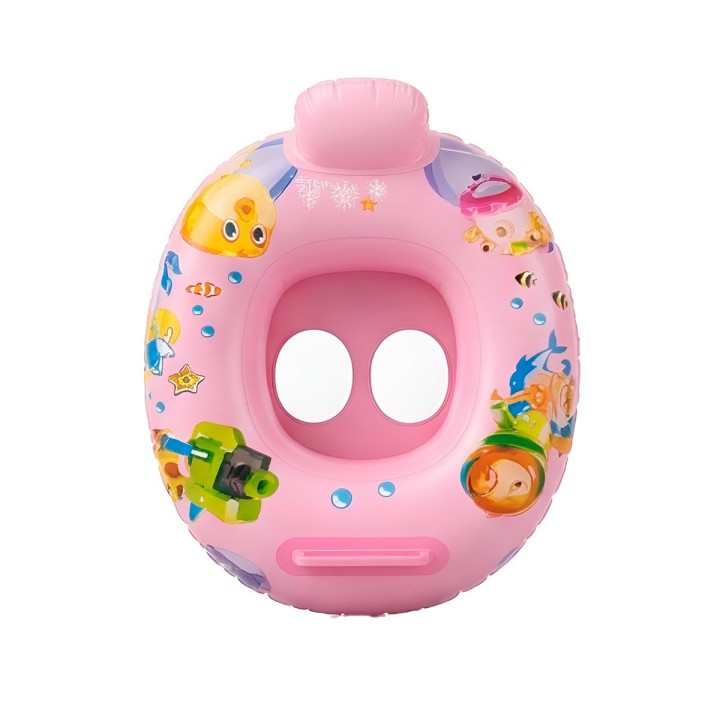 Flotador Inflable Para Bebé Con Asiento Y Respaldo Seguro