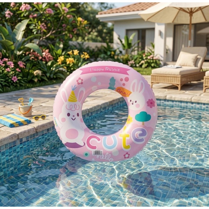 Flotador Inflable Infantil Dona Alberca Diseños Divertidos