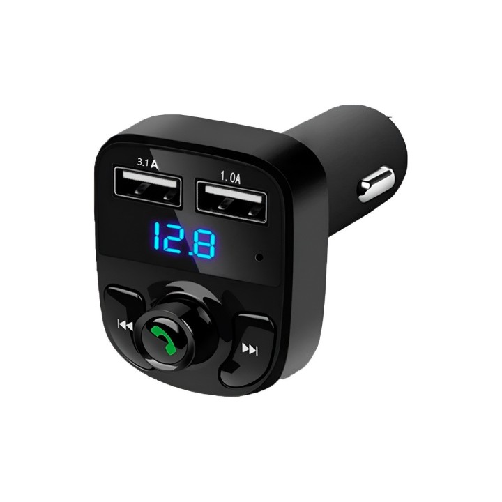 Transmisor Fm Bluetooth 5.0 Carga Rápida 3.1a Manos Libres