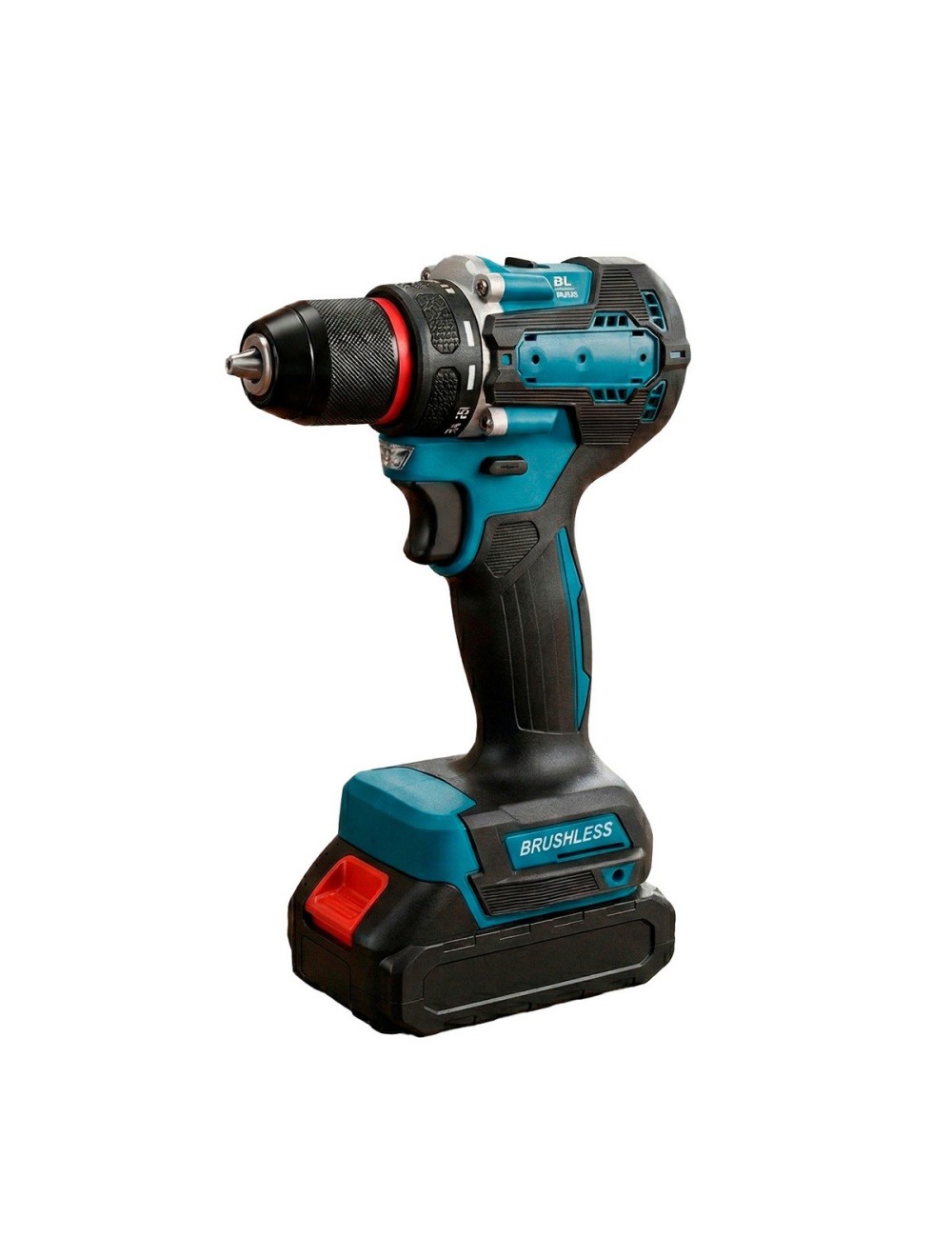 Taladro Atornillador Inalambrico Brushless Kit Profesional