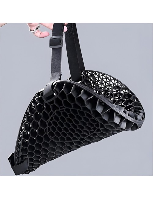 Cojin Asiento Moto Gel Siliconado Antiescaras Transpirable