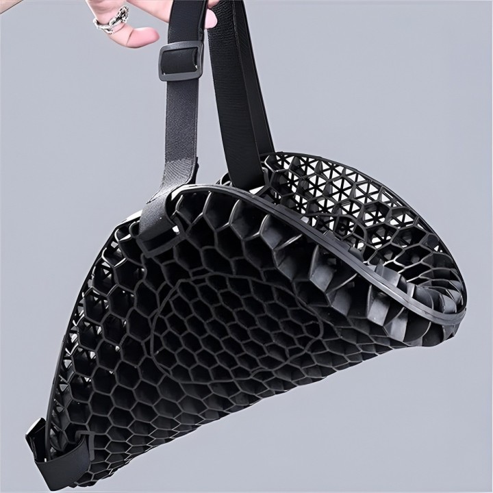 Cojin Asiento Moto Gel Siliconado Antiescaras Transpirable