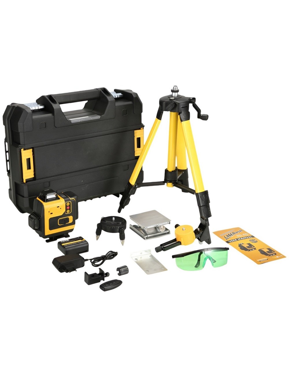 Nivel Laser Profesional 16 Lineas 4d Verde Autonivelante