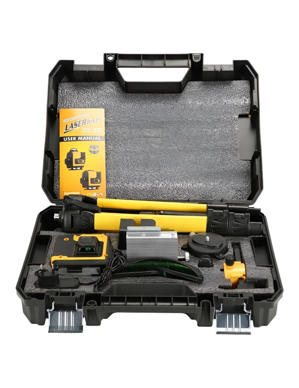 Nivel Laser Profesional 16 Lineas 4d Verde Autonivelante