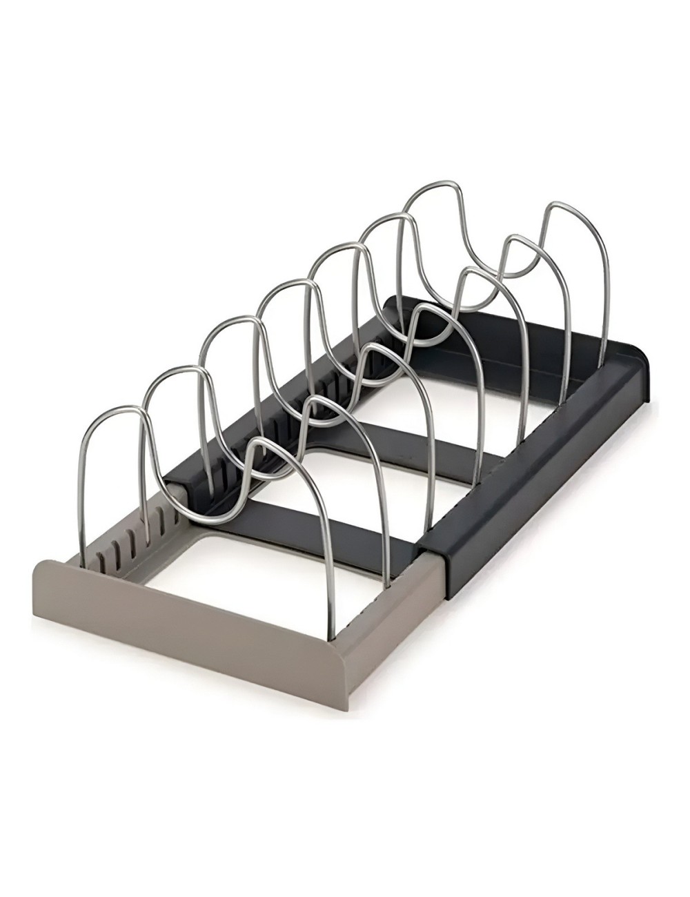 Organizador Estante Extensible Olla Tapas Sartenes Ajustable