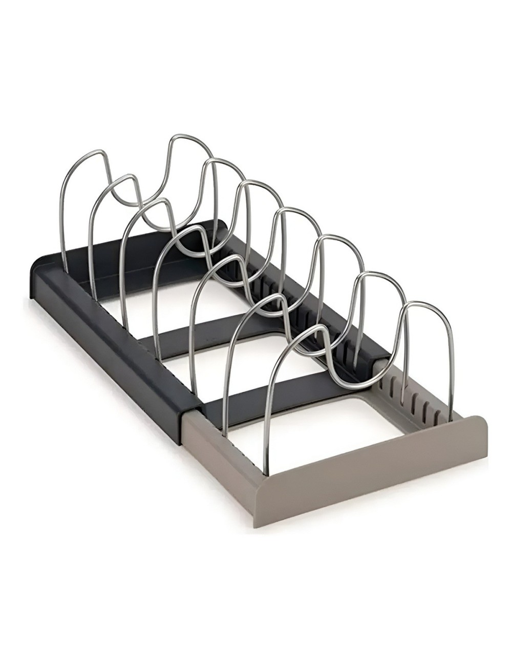 Organizador Estante Extensible Olla Tapas Sartenes Ajustable