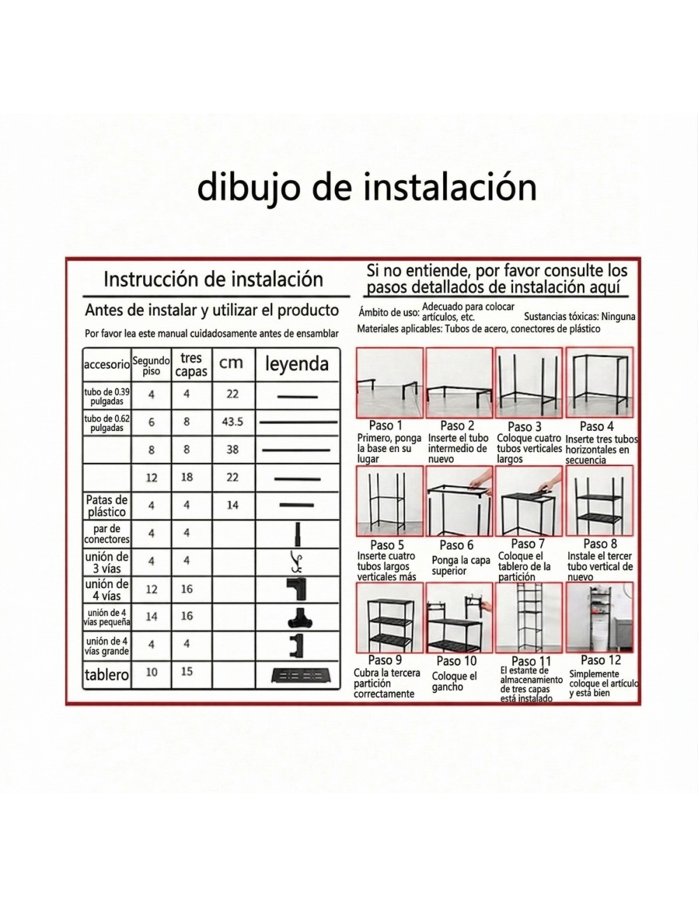 Organizador Estante Multiusos Baño Sobre Inodoro 3 Niveles
