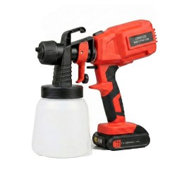 Pistola De Pintura Inalambrica Profesional 21v Pulverizador