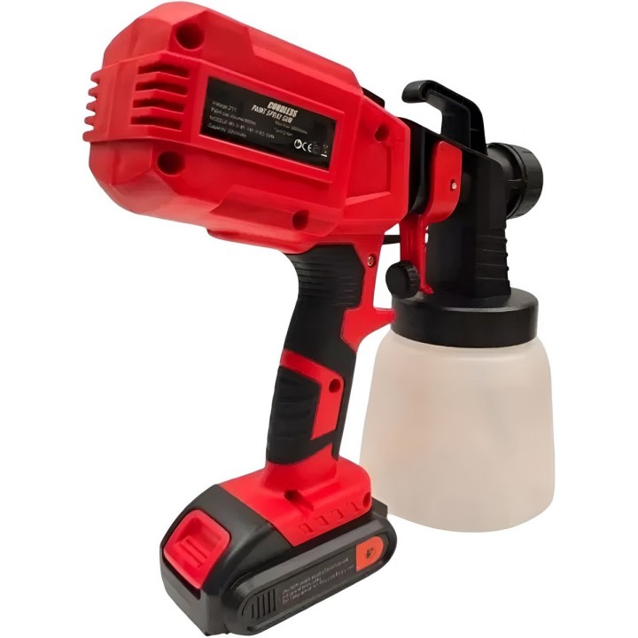 Pistola De Pintura Inalambrica Profesional 21v Pulverizador