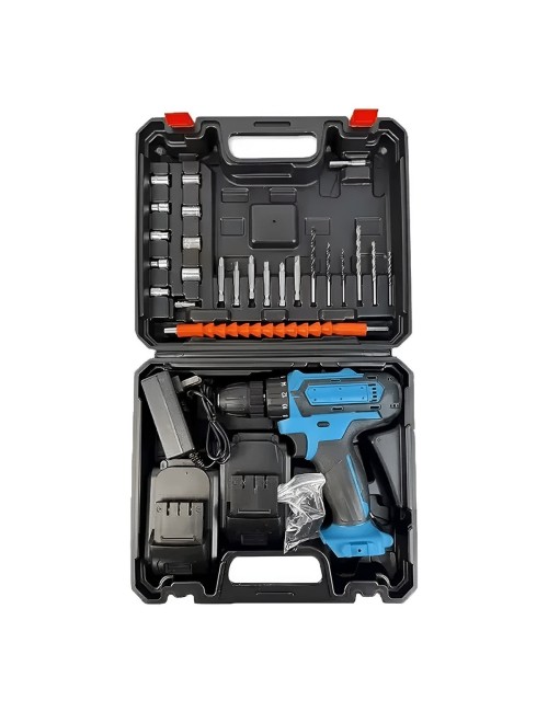 Taladro Inalambrico Atornillador Recargable Kit 2 Baterias